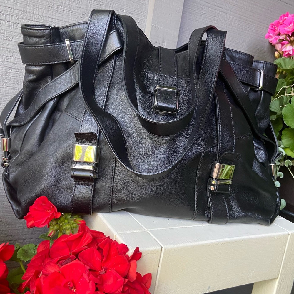 L.K. Bennett UK designer  “Annina” leather bag.